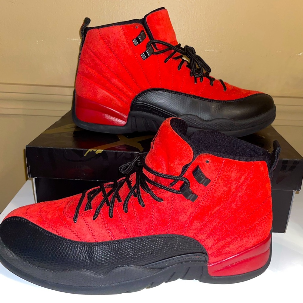 Barely worn authentic Air Jordan 12 retro reverse